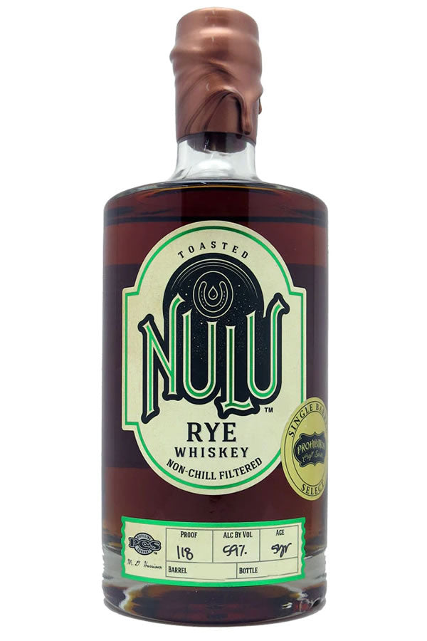 Nulu Reserve Toasted Barrel Rye 750ML