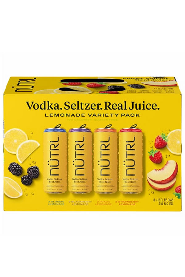 Nutrl Seltzer Lemonade Variety 8PK