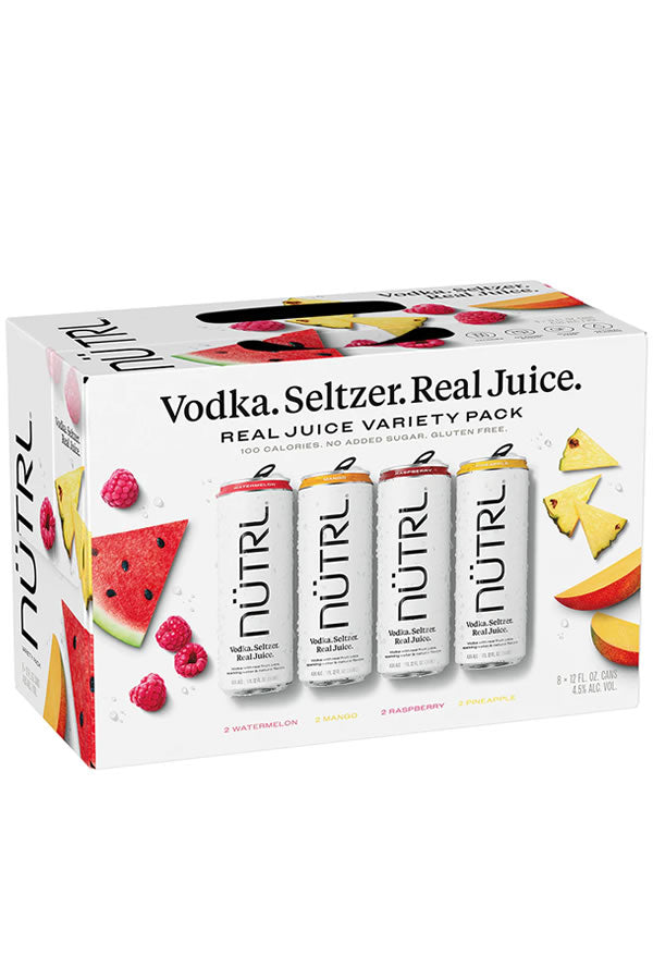 Nutrl Seltzer Variety 8PK