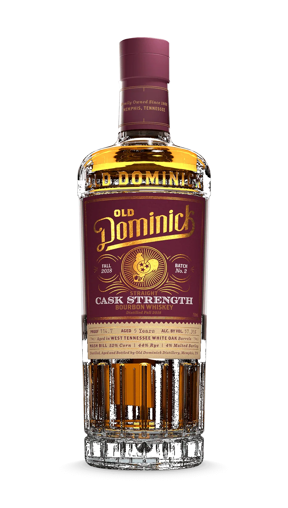 Old Dominick Cask Strength Bourbon 750ML