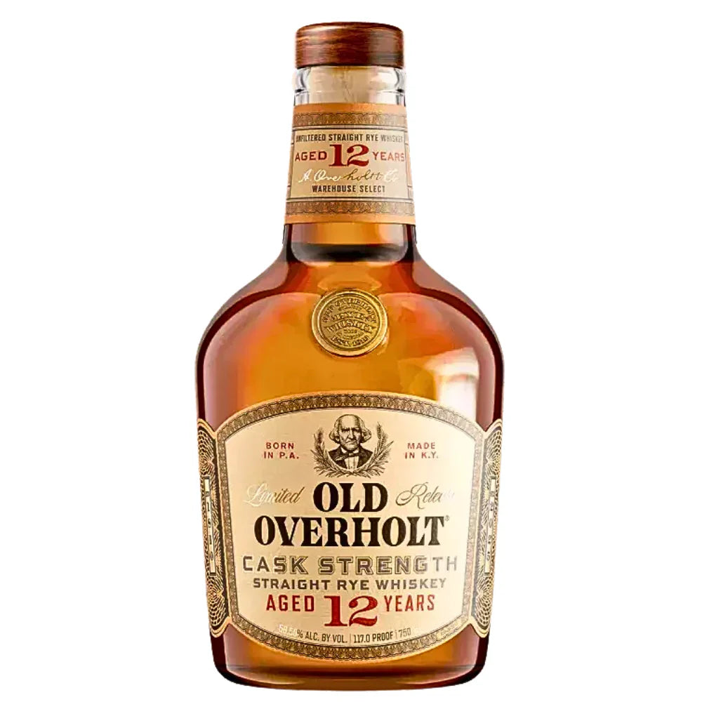 Old Overholt 12 Year Cask Strength Straight Rye 750ML
