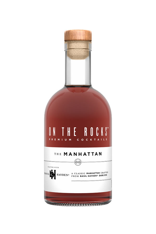 On The Rocks Basil Hayden's Manhattan 375ML