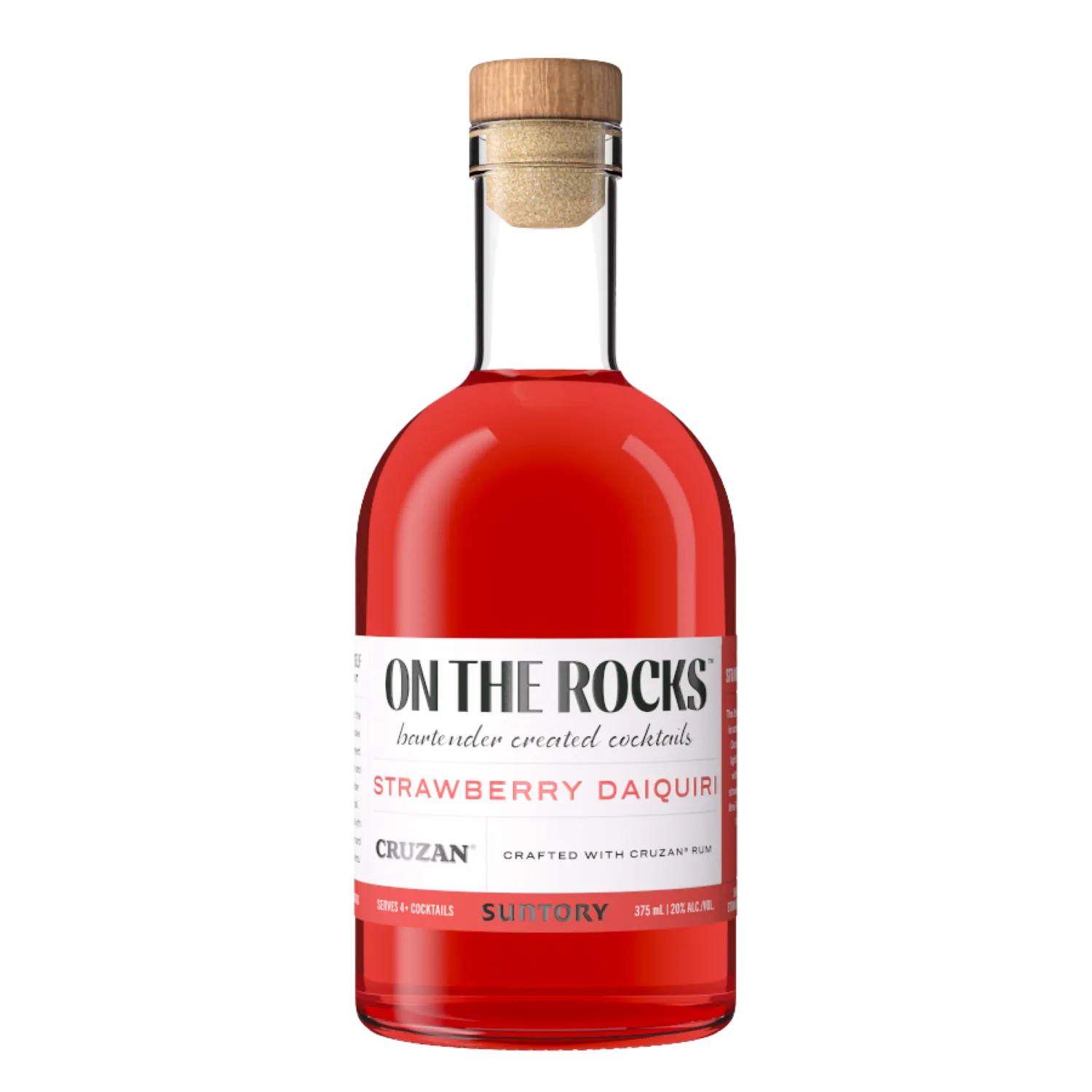 On The Rocks Cruzan Strawberry Daiquiri 750ML