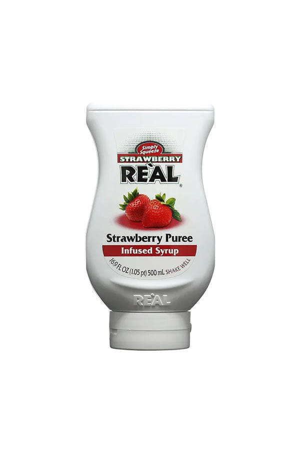 Real Mixers Strawberry Puree 500ML