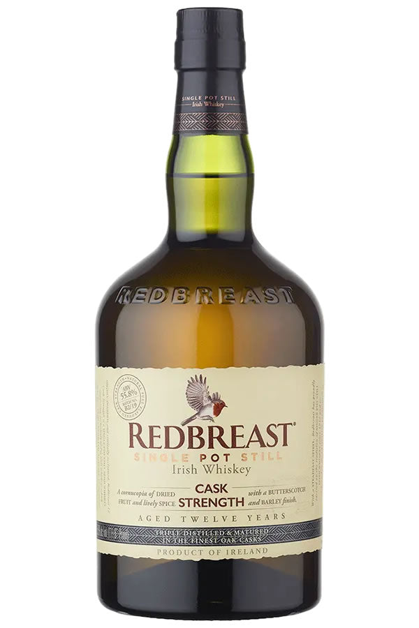 Redbreast 12 Year Cask Strength Pot Still Irish Whiskey 750ML