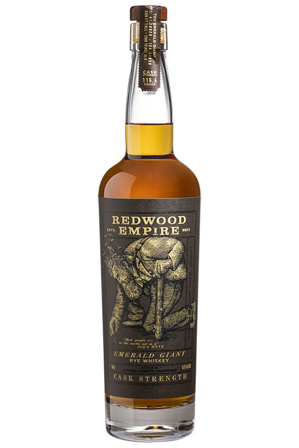 Redwood Empire Emerald Giant Cask Strength Rye 750ML