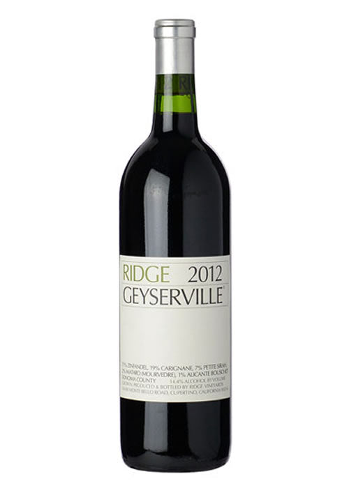 Ridge Vineyards Geyserville Sonoma Zinfandel 2020