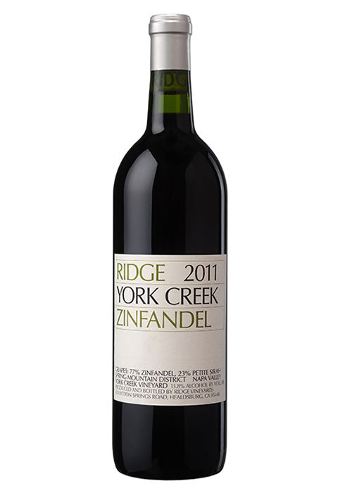 Ridge York Creek Zinfandel 2020