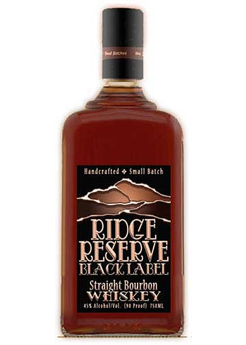 Ridge Reserve Black Label Bourbon 750ML