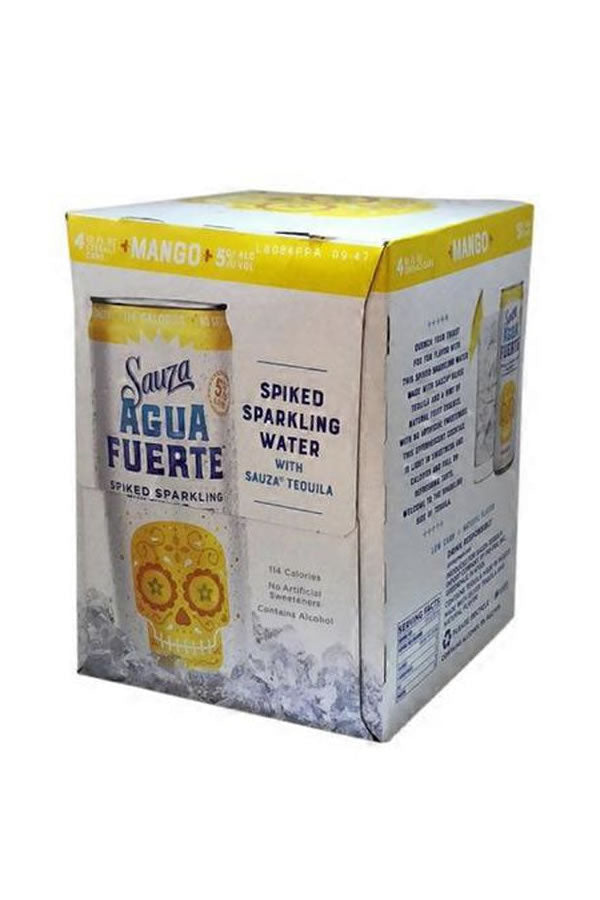 Sauza Agua Fuerte Mango 4PK