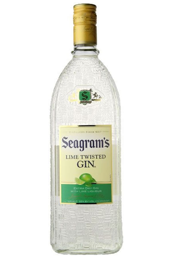 Seagrams Lime Twisted Gin 750ML