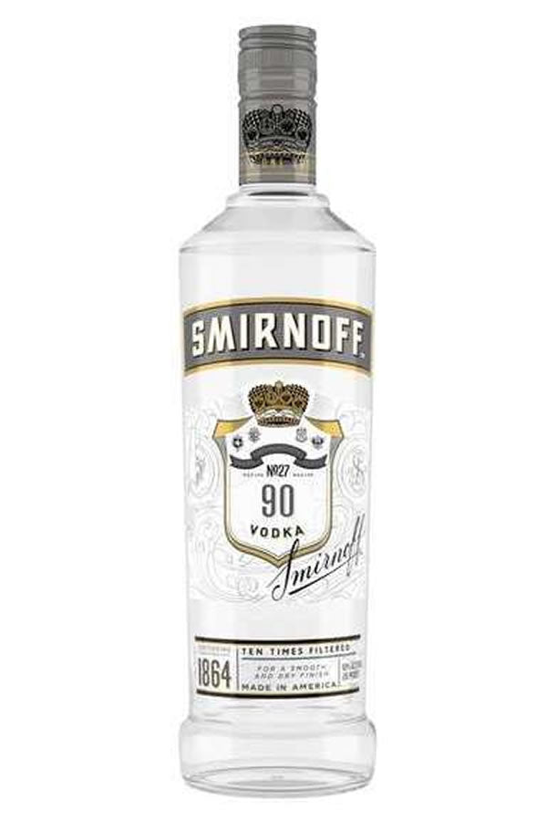 Smirnoff Silver 90 Proof Vodka 750ML