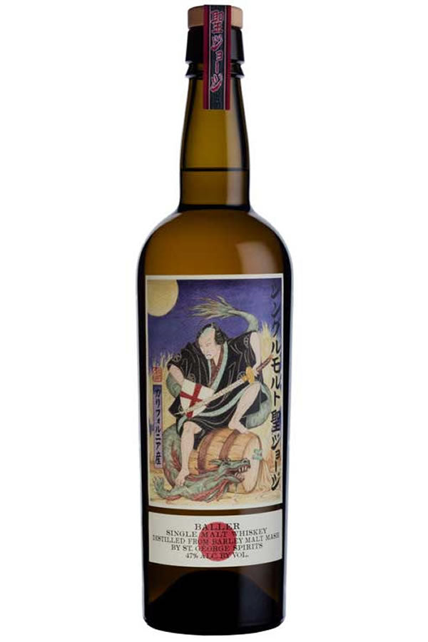 St. George Baller Single Malt Whiskey 750ML