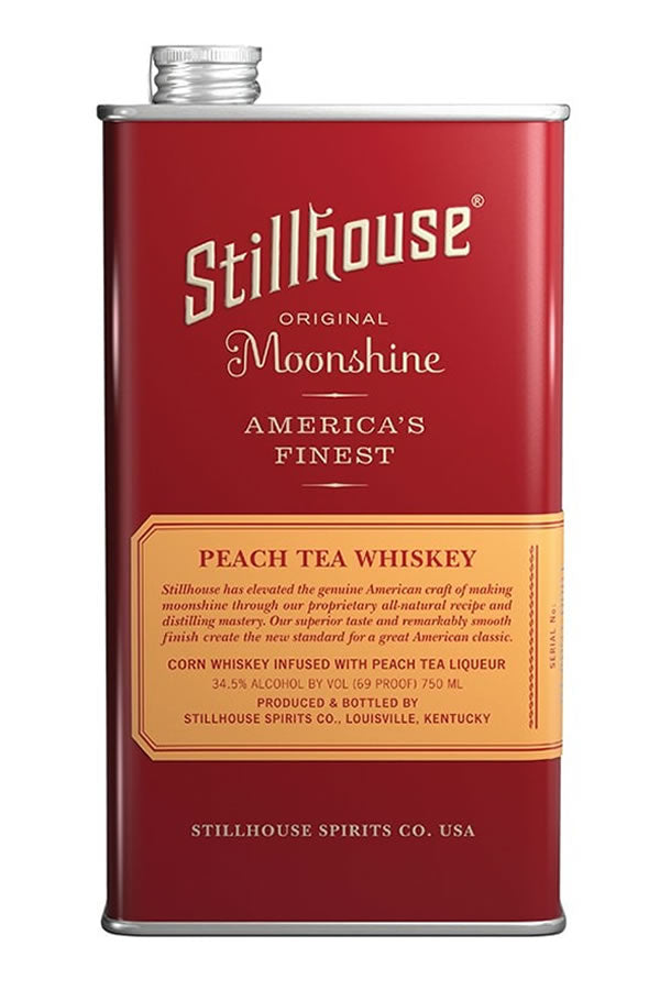 Stillhouse Peach Tea Moonshine Whiskey 750ML