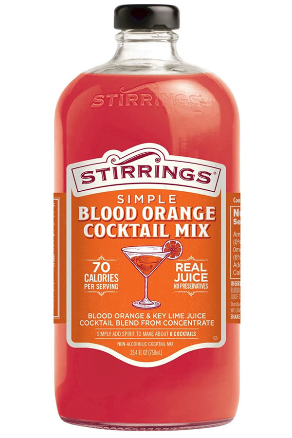 Stirrings Blood Orange Martini Mix 750ML