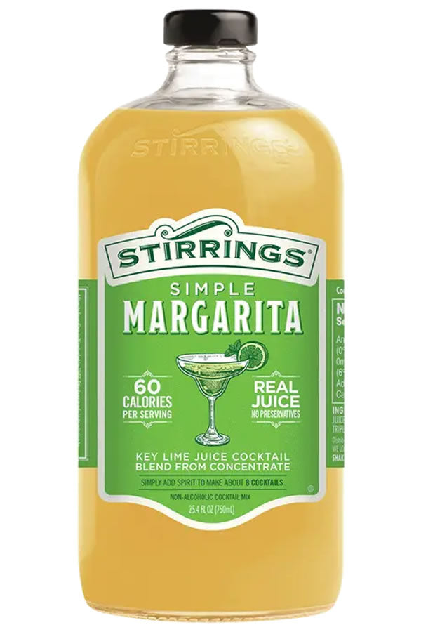 Stirrings Margarita Mix 750ML