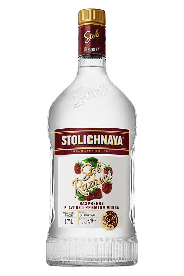 Stoli Raspberry Vodka 1.75L