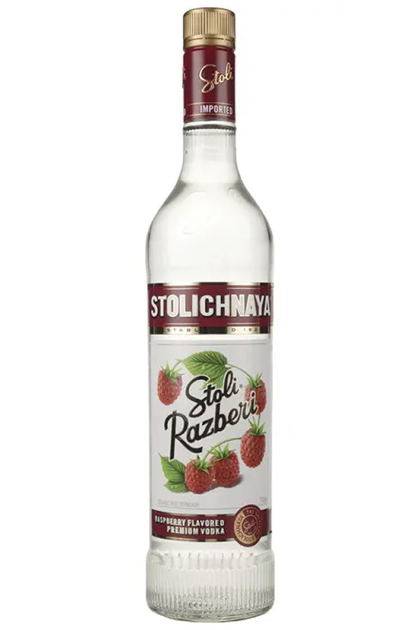Stoli Raspberry Vodka 750ML