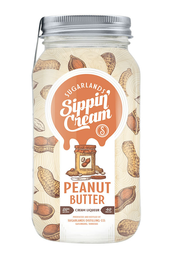 Sugarlands Peanut Butter Sippin' Cream 750ML