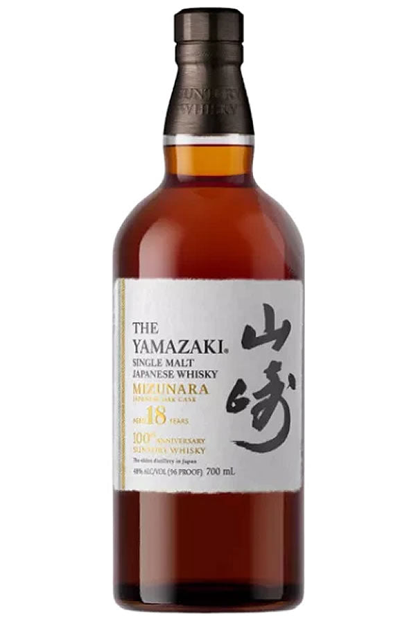 Suntory Yamazaki 18 Year 100th Anniversary Mizunara 750ML