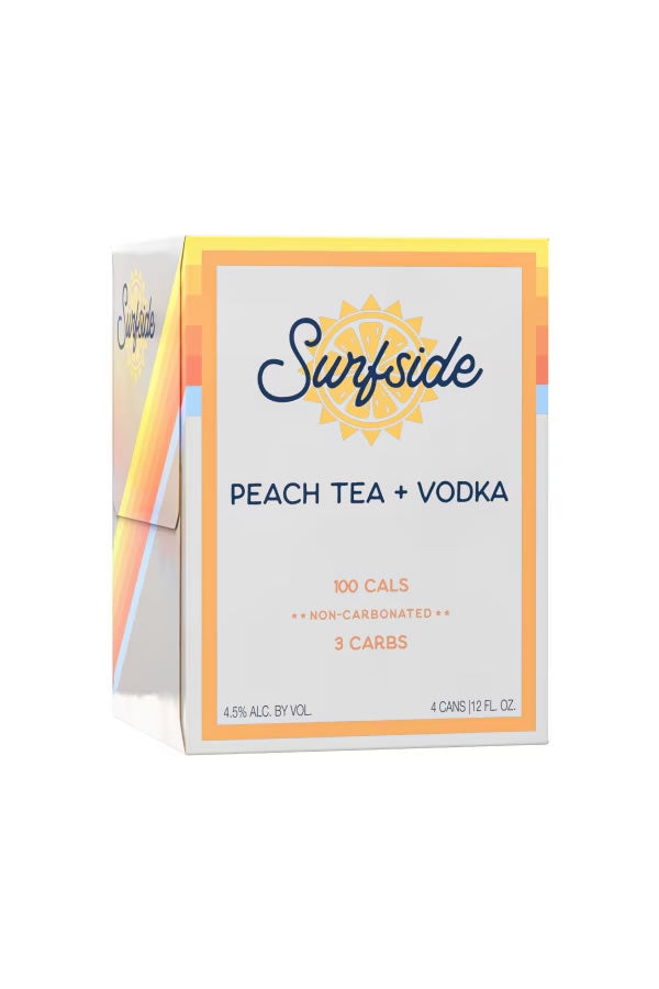 Surfside Peach Iced Tea & Vodka 4Pk