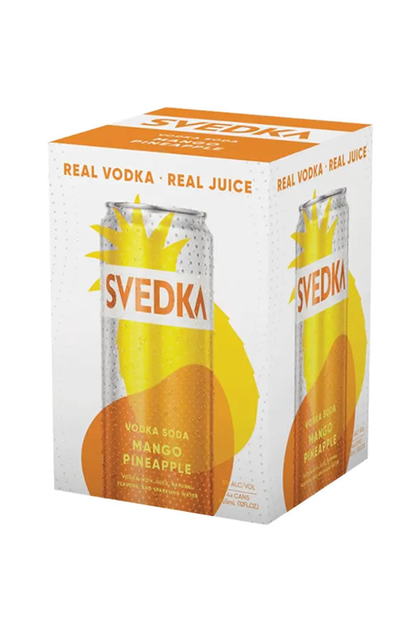 Svedka Vodka Soda Mango Pineapple 4Pk