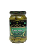 Tassos Green Pitted Olives 366G
