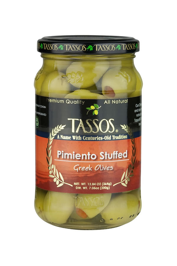 Tassos Pimiento Stuffed Olive 12.84OZ
