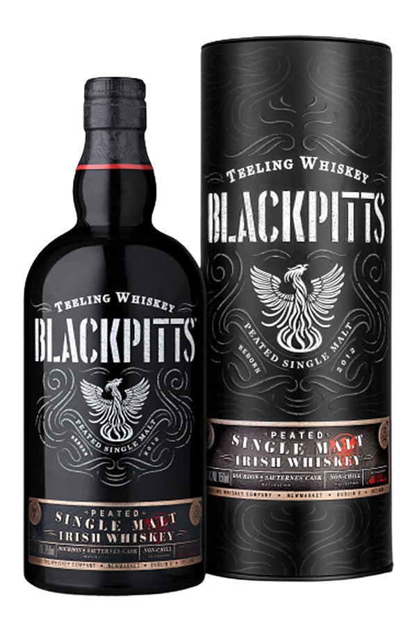 Teeling Blackpitts Peated Irish Single Malt Whiskey 750ML