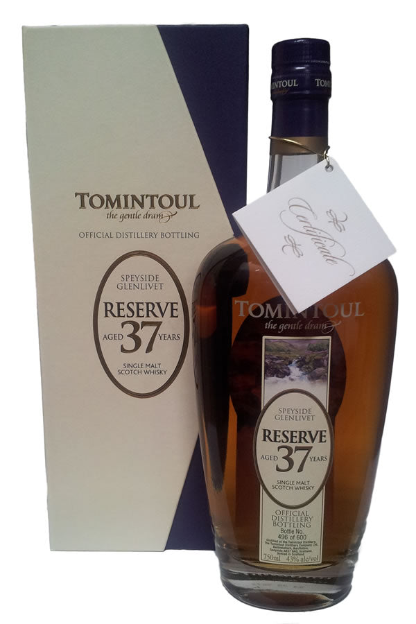 Tomintoul 37 Year Reserve 750ML