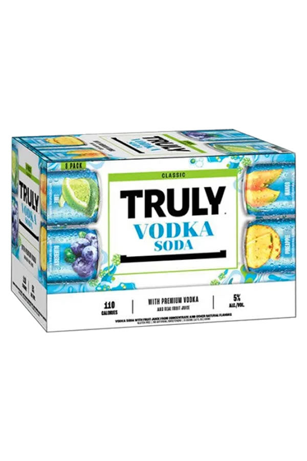 Truly Vodka Soda Classic Seltzer Variety 8Pk
