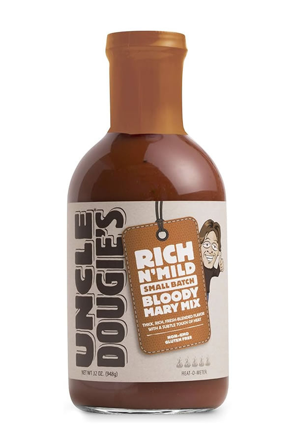 Uncle Dougie's Rich 'N' Mild Bloody Mary Mix 32OZ