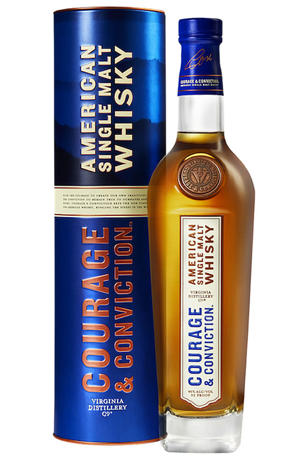 Virginia Distillery Company Courage & Conviction Single Malt 750ML