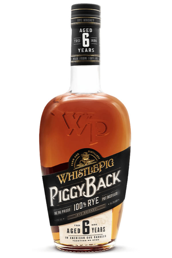 WhistlePig PiggyBack Rye 6 Year 750ML