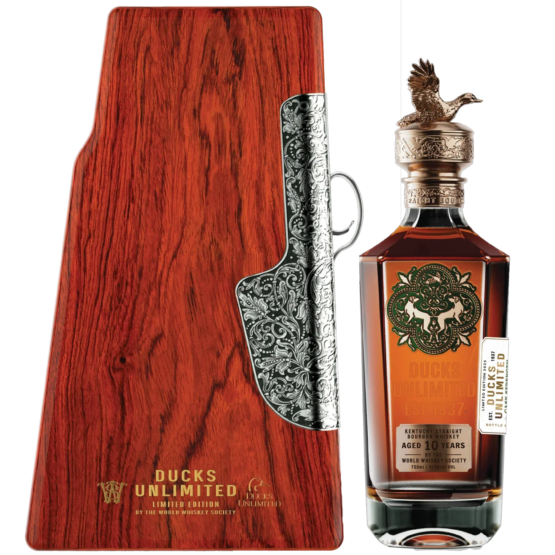 World Whiskey Society Ducks Unlimited 10 Year Bourbon 750ML