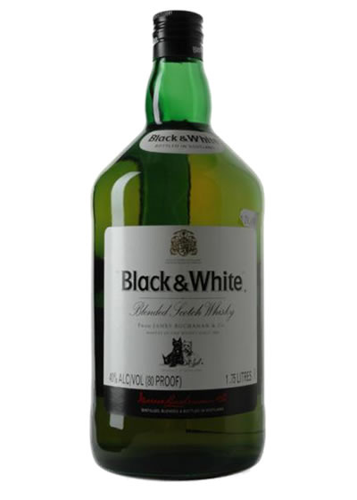 Black & White Blended Scotch 1.75L