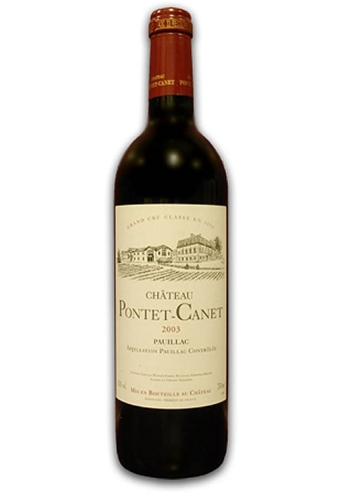 Chateau Pontet Canet 2003