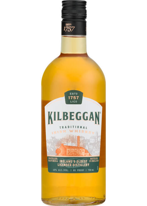 Kilbeggan Traditional Irish Whiskey 750ML