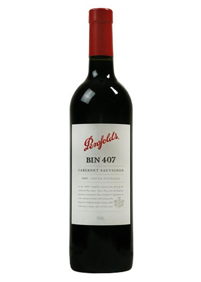 Penfolds Bin 407 Cabernet Sauvignon 2018
