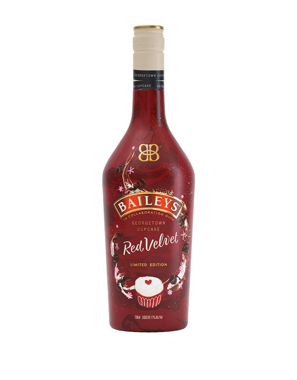 Baileys Red Velvet Irish Cream Liqueur, In Collaboration with Georgetown Cupcake