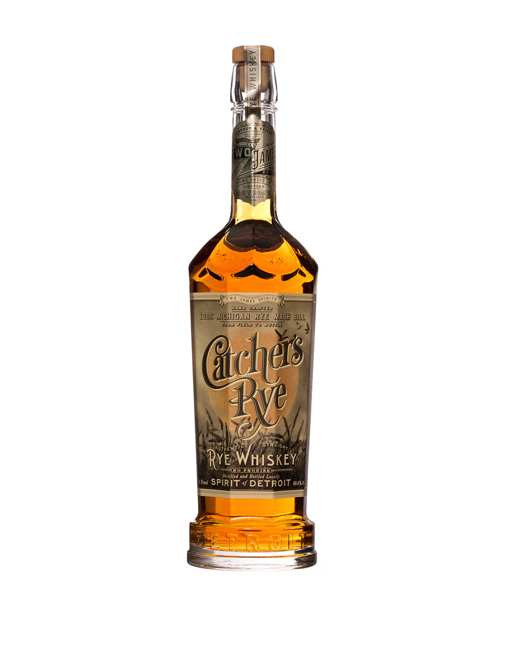 Two James Catcher's Rye Whiskey