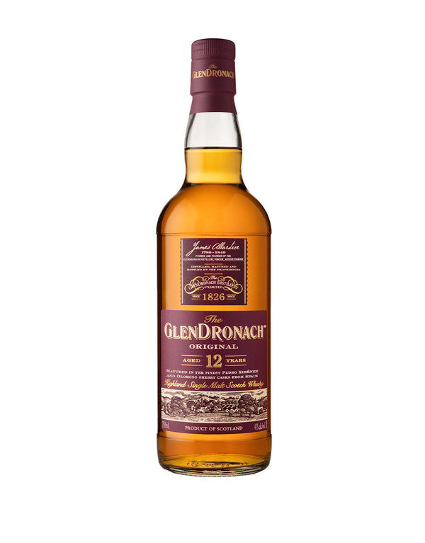 The GlenDronach Single Malt Scotch Whisky Original Aged 12 Years