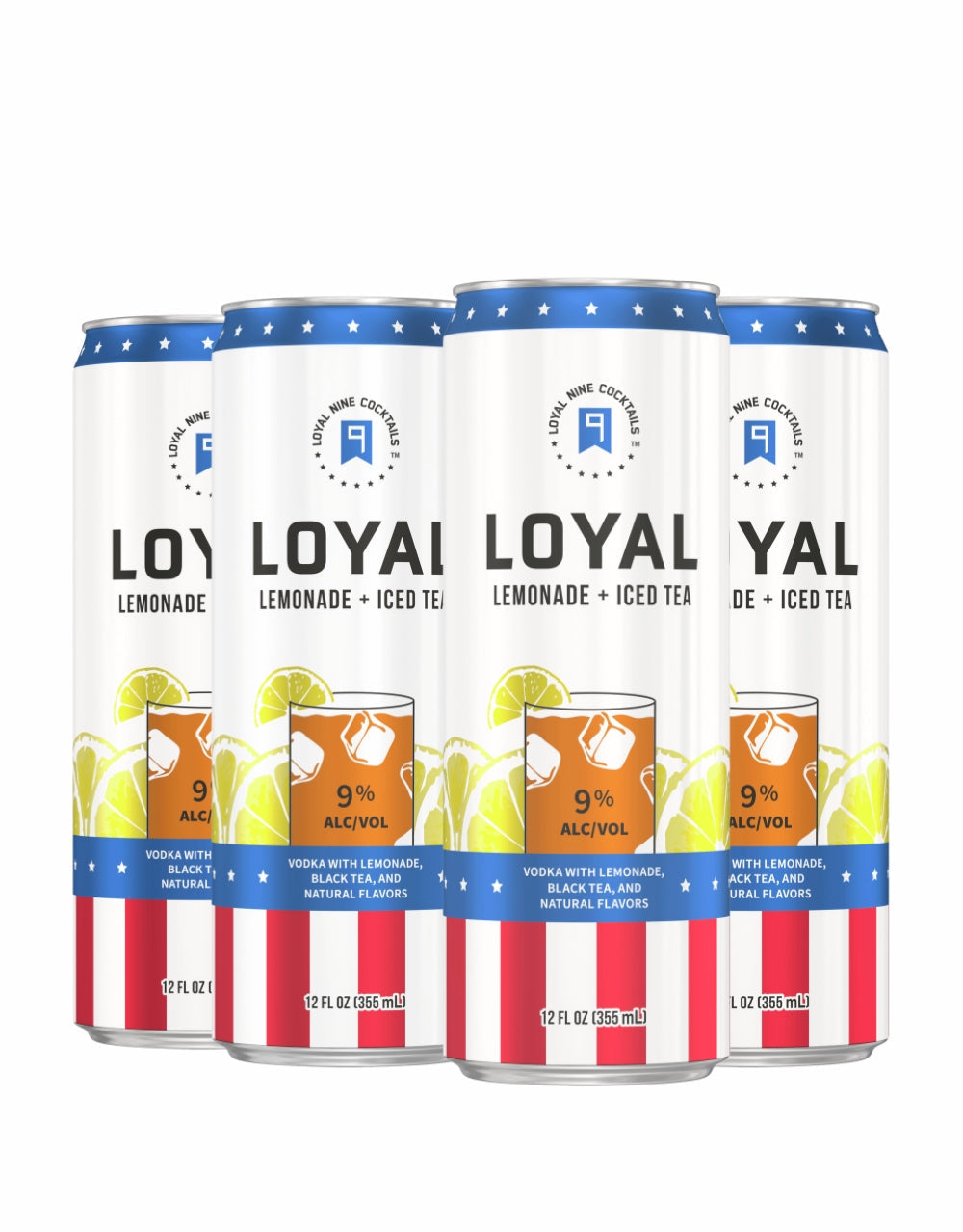 Loyal 9 Lemonade + Iced Tea Cocktail (24 Pack)