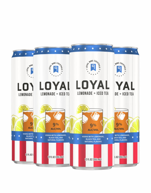 Loyal 9 Lemonade + Iced Tea Cocktail (24 Pack)