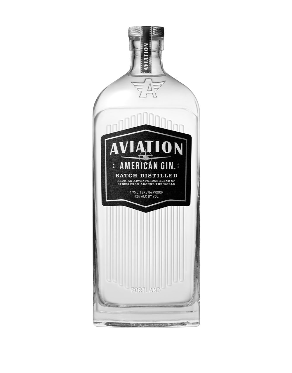 Aviation American Gin (1.75L) with Rolf Aviation Gin Branded  Glasses