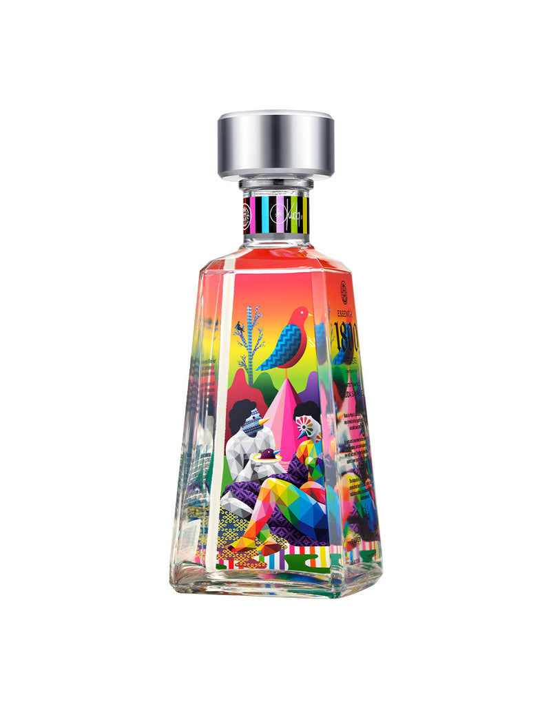 Essential 1800® Artists Series Okuda San Miguel Limited Edition Bottle