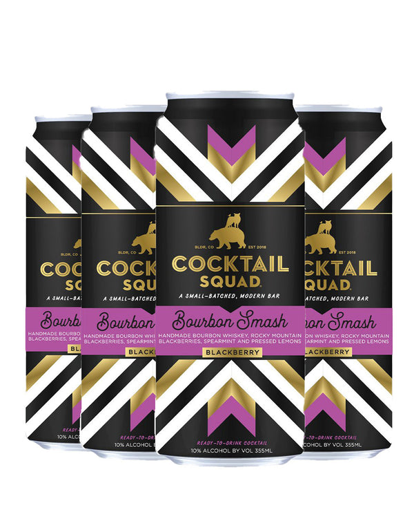 Cocktail Squad Bourbon Smash (4 Pack)