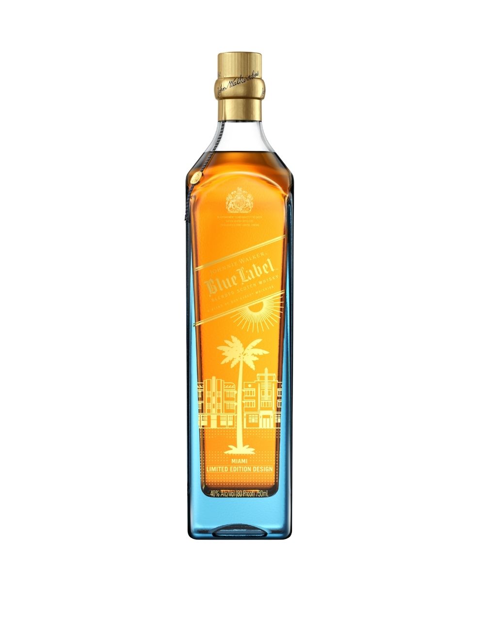 Johnnie Walker Blue Label Blended Scotch Whisky, Miami