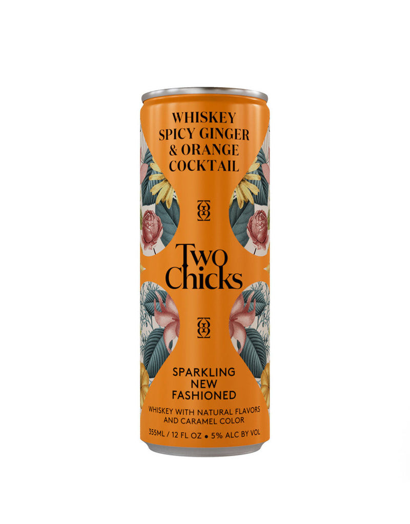 Two Chicks Cocktails Sparkling New Fashioned (4 Pack)