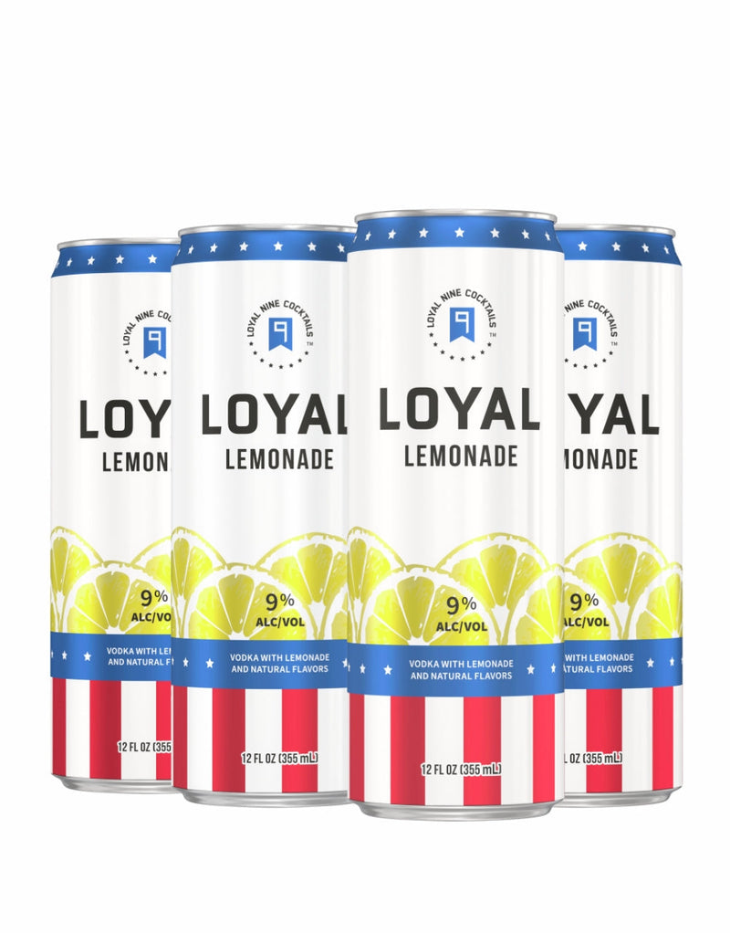 Loyal 9 Lemonade Cocktail (24 Pack)